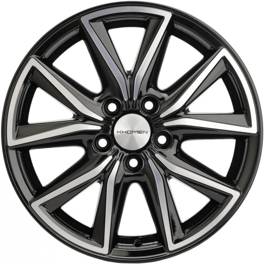Фото Khomen Wheels KHW1706 (CX-5/Seltos/Optima) 7x17 5x114,3 ET50 dia 67,1 black-FP