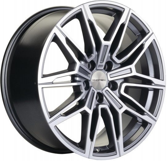 Фото Khomen Wheels KHW1904 (C/E/S class) 8,5x19 5x112 ET38 dia 66,6 gray-FP Россия