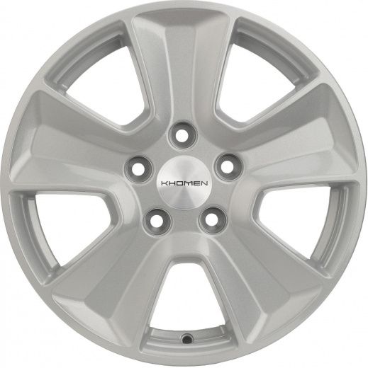Фото Khomen Wheels KHW1601 (Duster) 6,5x16 5x114,3 ET50 dia 66,1 F-silver Россия