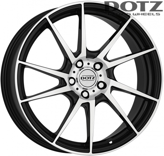 Фото DOTZ Kendo 7x17 5x114,3 ET48 dia 71,6 black polished