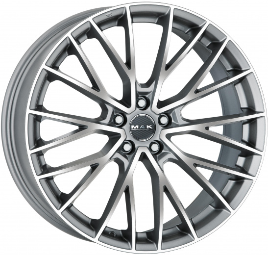 Фото MAK Speciale-D 9,5x19 5x110 ET42 dia 65,1 graphite mirror face