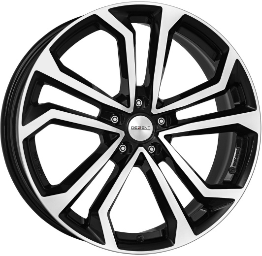 Фото DEZENT TA dark 8x19 5x112 ET47 dia 66,6 black full polished