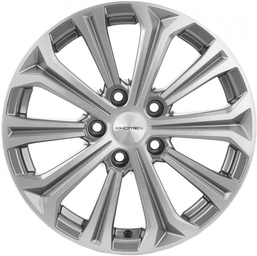 Фото Khomen Wheels KHW1610 (Fluence) 6,5x16 5x114,3 ET47 dia 66,1 gray-FP