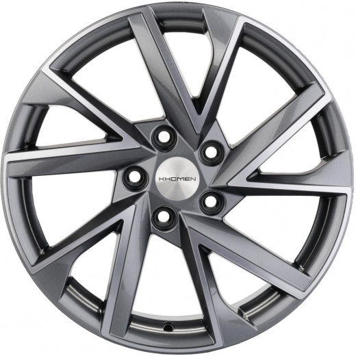 Фото Khomen Wheels KHW1714 7x17 5x108 ET50 dia 63,4 gray-FP