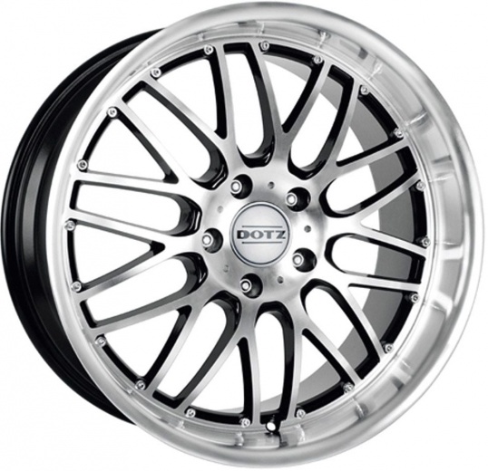 Фото DOTZ Mugello 8x17 5x108 ET35 dia 70,1 black polished