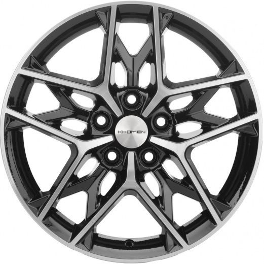 Фото Khomen Wheels KHW1709 (Camry) 7x17 5x114,3 ET45 dia 60,1 black-FP Россия