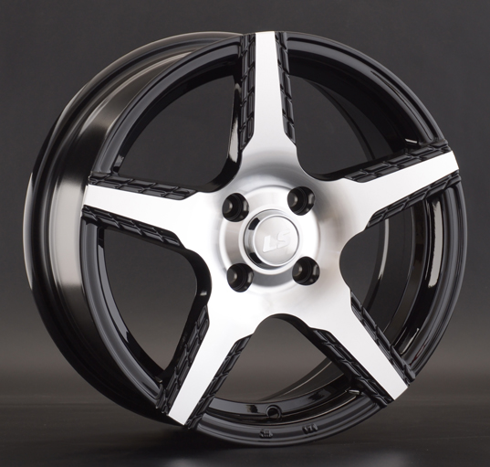 Фото LS Wheels 888 7,5x17 5x114,3 ET35 dia 73,1 BKF КИТАЙ