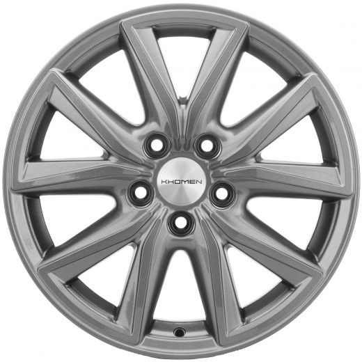 Фото Khomen Wheels KHW1706 (RAV4) 7x17 5x114,3 ET39 dia 60,1 gray Россия