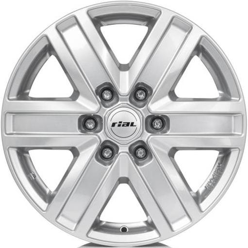 Фото Rial Transporter 6 7x17 6x130 ET57 dia 84,1 polar silver