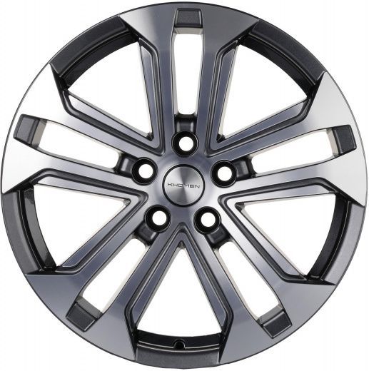 Фото Khomen Wheels KHW1803 (Kodiaq/Tiguan) 7x18 5x112 ET43 dia 57,1 gray-FP Россия