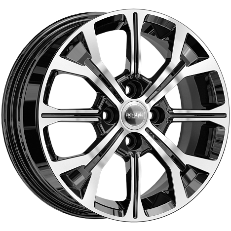 Фото iFree Replica КС945  (ZV 15_Vesta) Lada (КС945 (ZV 15_Vesta)) 6x15 4x100 ET50 dia 60,1 алмаз черный Россия