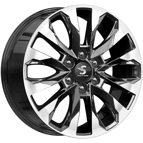 Фото K&K Premium Series КР007 Land Cruiser 300 КР007 (20_Land Cruiser 300) 8x20 6x139,7 ET60 dia 95,1 diamond quartz