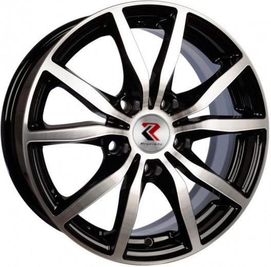 Фото Replica RepliKey Rapid (K57) Skoda () 6,5x15 5x100 ET38 dia 57,1 BK/FP