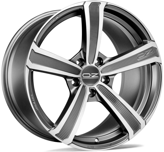 Фото OZ Racing Montecarlo HLT 9,5x20 5x130 ET60 dia 71,6 matt dark graphite diamond cut