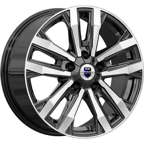 Фото K&K Мичиган 8x18 5x150 ET60 dia 110,1 алмаз черный