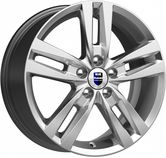 Фото K&K Rassvet 6.5x16 5x112 ET46 dia 57.1 сильвер Россия