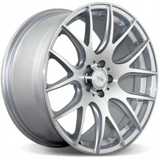 Фото Vissol V-001 9,5x18 5x100 ET35 dia 57,1 silver cut