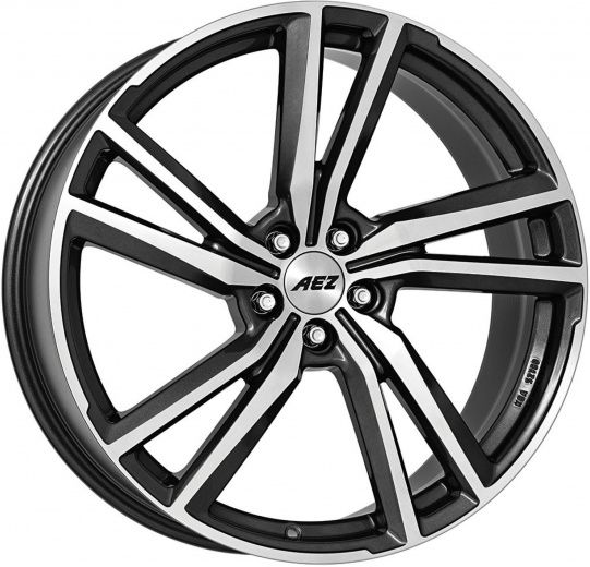 Фото AEZ North dark 8,5x19 5x112 ET45 dia 70,1 anthracite polished