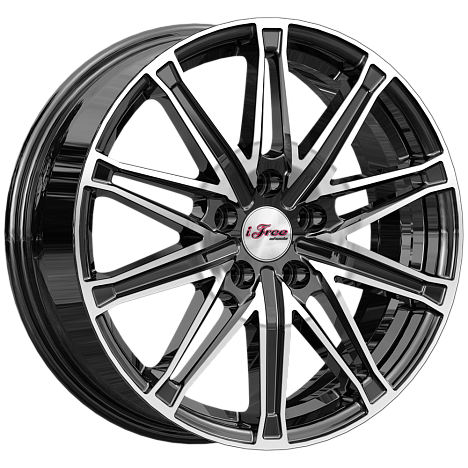 Фото iFree Виар 6,5x17 5x108 ET33 dia 60,1 блэк джек