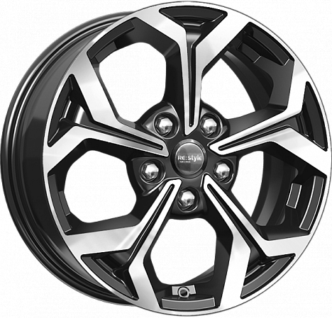 Фото K&K КС878 6,5x16 5x108 ET50 dia 63,35 алмаз черный