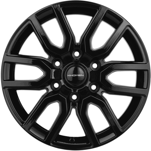 Фото Khomen Wheels KHW1723 (JAC T6 Pickup) 8x17 6x139,7 ET30 dia 106,1 black