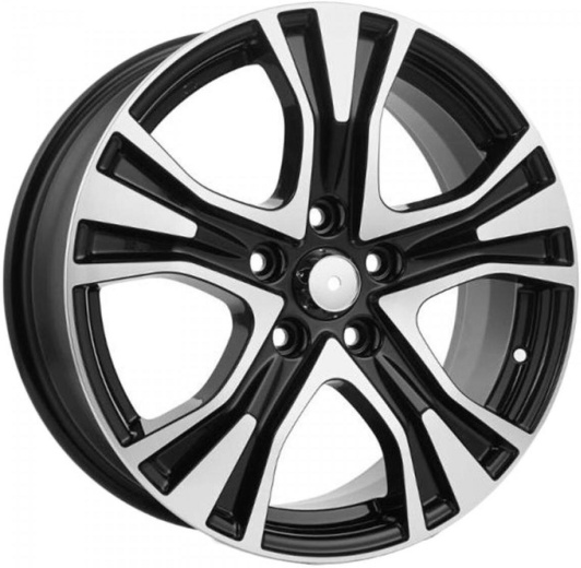Фото iFree Replica КС673  (ZV 17_Jetta) Volkswagen (КС673 (ZV 17_Jetta)) 7x17 5x112 ET54 dia 57,1 алмаз черный Россия