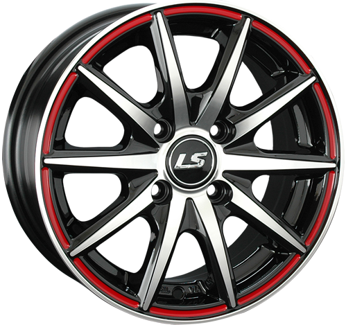 Фото LS Wheels 221 6,5x15 4x100 ET40 dia 73,1 BKFRL