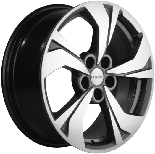 Фото Khomen Wheels KHW1724 (Jolion) 7x17 5x114,3 ET37 dia 66,5 gray-FP