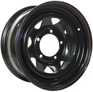 Фото Offroad wheels Land Rover 8x16 5x165,1 ET-24 dia 125 черный