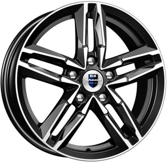 Фото K&K Sayan 6x16 5x105 ET39 dia 56,6 алмаз черный Россия