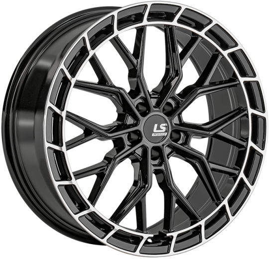 Фото LS FlowForming RC97 8,5x20 5x108 ET30 dia 65,1 BKL