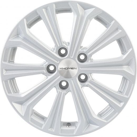 Фото Khomen Wheels KHW1610 (Octavia) 6,5x16 5x112 ET46 dia 57,1 F-silver