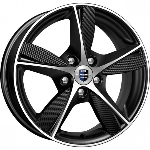 Фото K&K Кинезис 6,5x16 5x114,3 ET46 dia 67,1 алмаз черный Россия