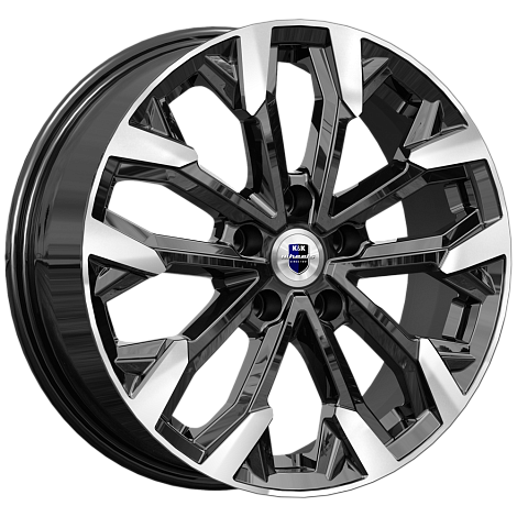 Фото K&K Морейн 6,5x17 5x108 ET50 dia 63,35 алмаз черный