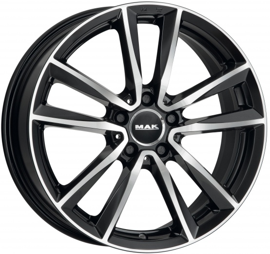 Фото MAK Bremen 8x18 5x112 ET38 dia 66,6 black mirror