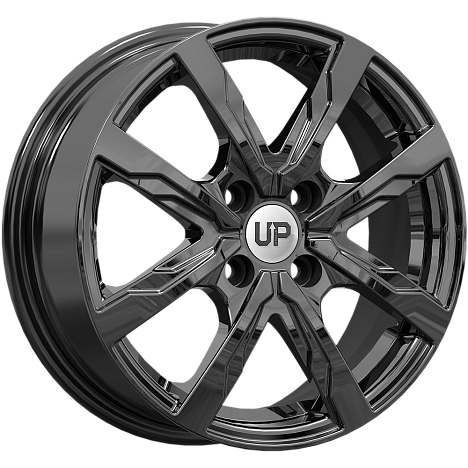 Фото Wheels UP Up122 6x15 4x108 ET45 dia 63,35 new black