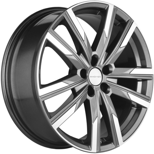 Фото Khomen Wheels KHW1905 (Chery Tiggo 8) 7,5x19 5x108 ET47 dia 60,1 gray-FP