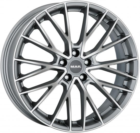 Фото MAK Speciale 8,5x20 5x112 ET25 dia 66,6 graphite mirror face