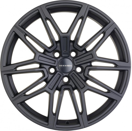 Фото Khomen Wheels KHW1904 (3/4/5/6 series) 8,5x19 5x112 ET30 dia 66,6 black matt Россия