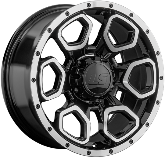 Фото LS Wheels 1345 9x18 5x150 ET30 dia 110,1 BKF