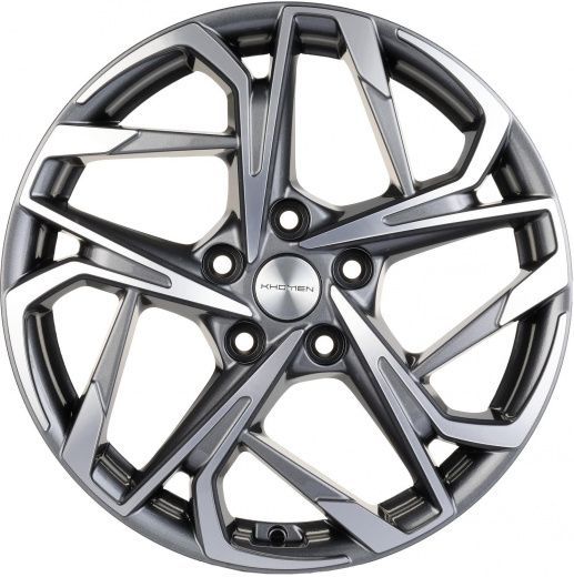 Фото Khomen Wheels KHW1716 (Sonata) 7x17 5x114,3 ET48 dia 67,1 gray-FP