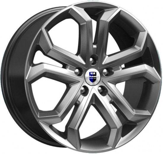 Фото K&K Пандора 8,5x19 5x120 ET45 dia 64,1 дарк платинум Россия