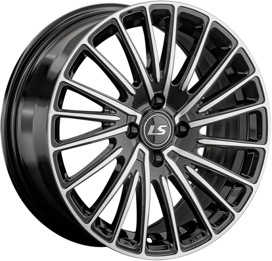 Фото LS Wheels 1356 7x16 4x98 ET28 dia 58,6 BKF