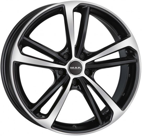Фото MAK Nurburg 8,5x20 5x112 ET45 dia 66,45 black mirror