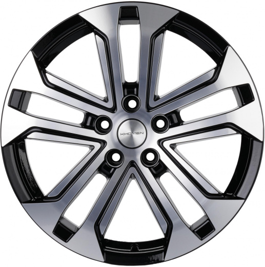 Фото Khomen Wheels KHW1803 (Chery Tiggo 4/Tiggo 7 Pro) 7x18 5x108 ET33 dia 60,1 black-FP