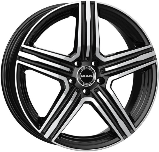Фото MAK Lewis 9x20 5x112 ET41 dia 66.6 black mirror Италия