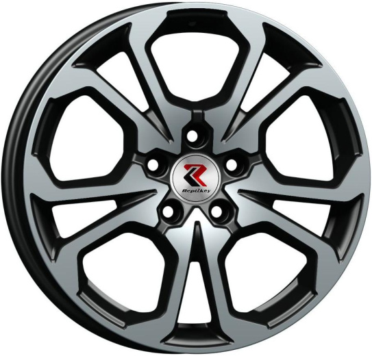 Фото RepliKey Arkana R242 Renault () 6,5x17 5x114,3 ET50 dia 66,1 BK/FP