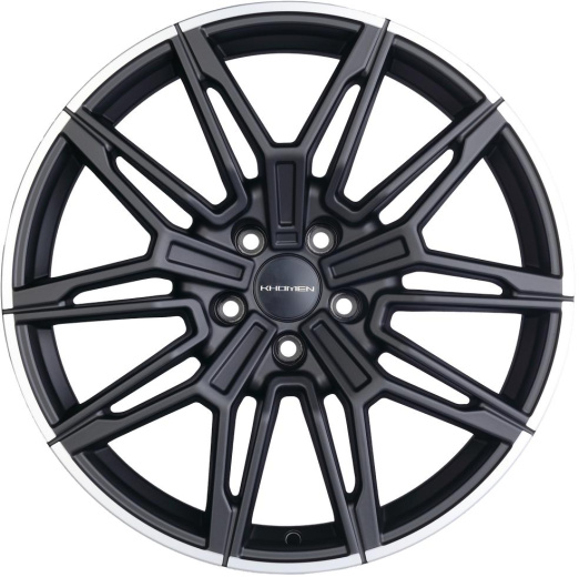 Фото Khomen Wheels KHW1904 (3/4/5/6 series) OLD 8,5x19 5x120 ET30 dia 72,6 black matt MR