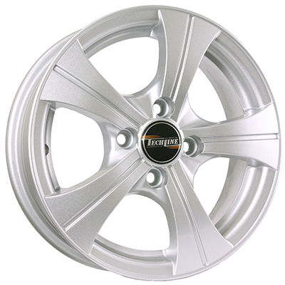 Фото TechLine 410 5,5x14 4x100 ET43 dia 60,1 silver