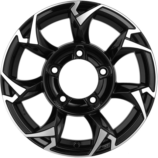 Фото Khomen Wheels KHW1505 (Jimny) 5,5x15 5x139,7 ET5 dia 108,1 black-FP